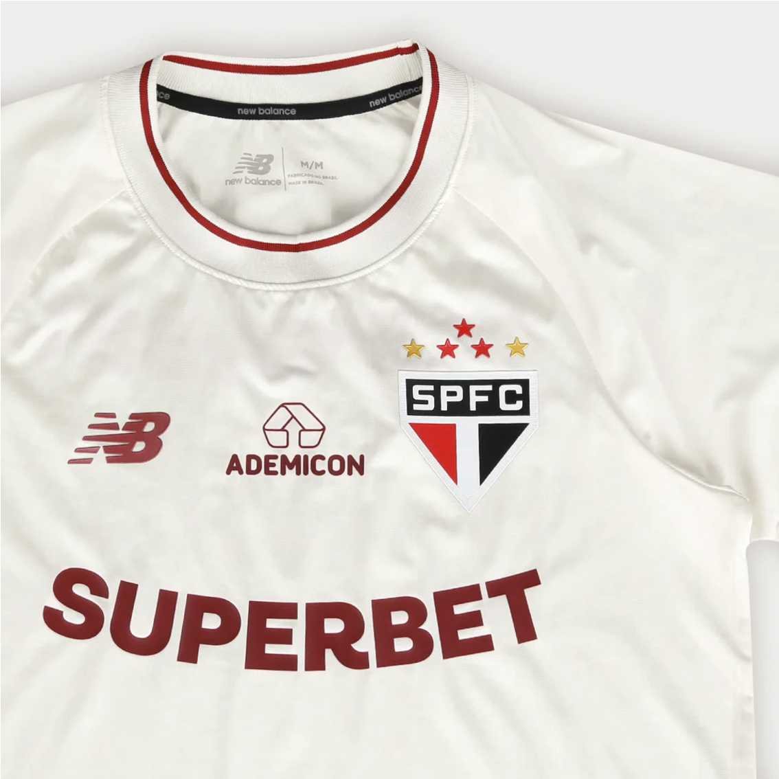 Camisa São Paulo III Masculina 2026 C/PATR. New Balance MT831892