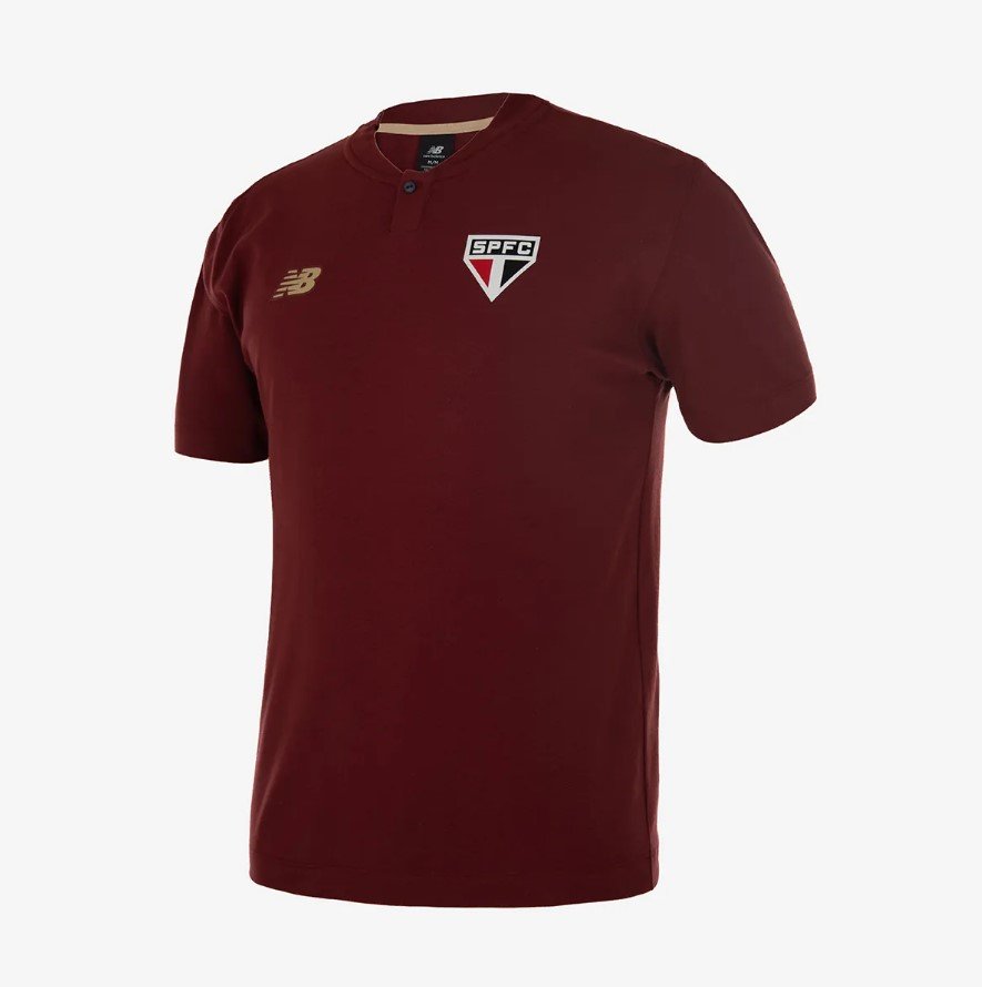 Camisa São Paulo New Balance Viagem Masculina 2025 MT831822