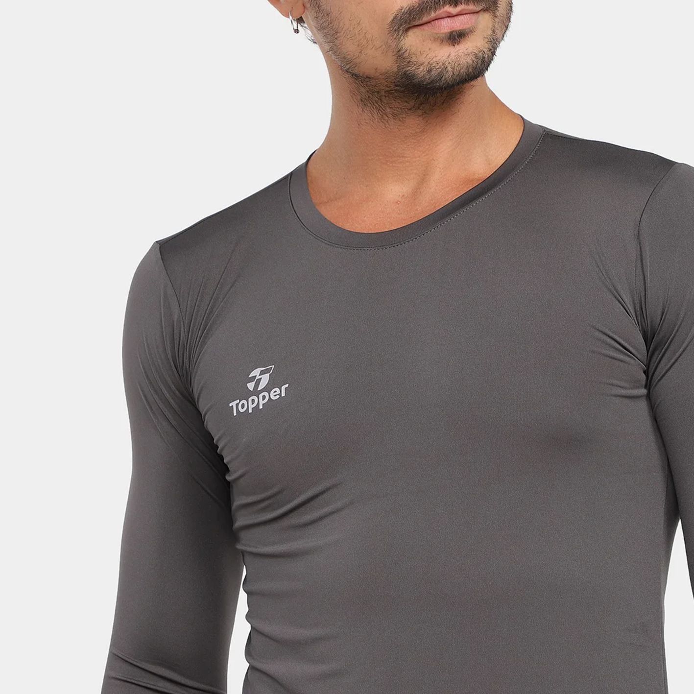 Camisa Térmica Manga Longa Proteção Uv50 Topper 4323018