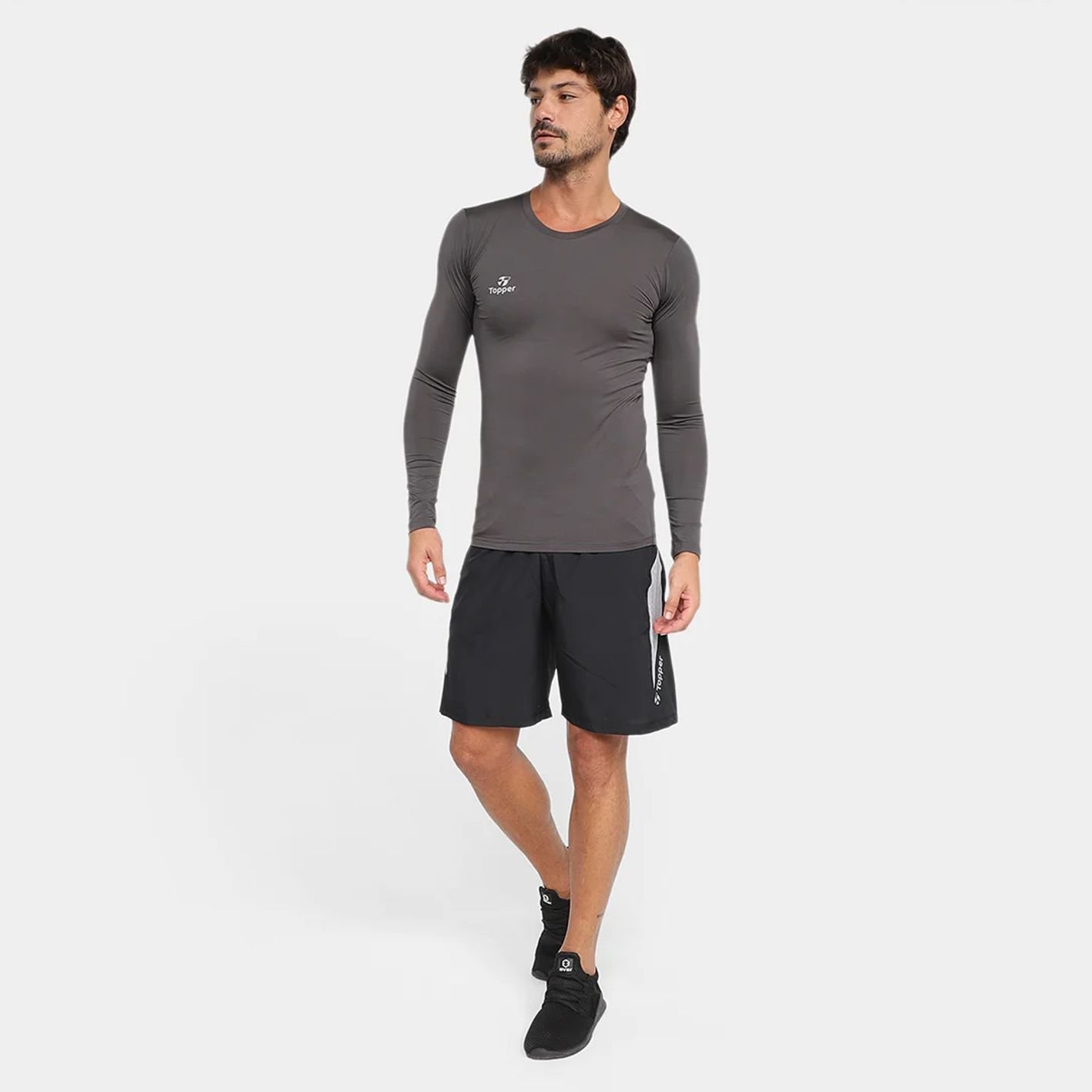 Camisa Térmica Manga Longa Proteção Uv50 Topper 4323018