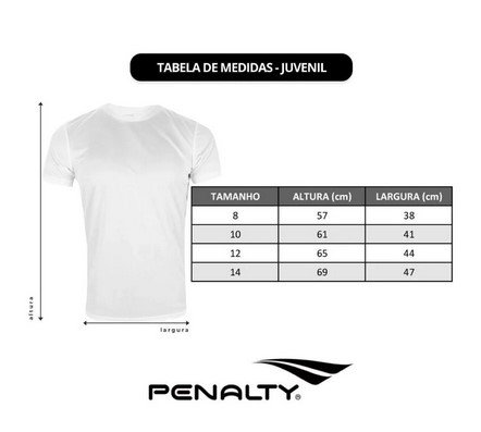 Camiseta Penalty Juvenil X Futebol Treino 310604 Chumbo