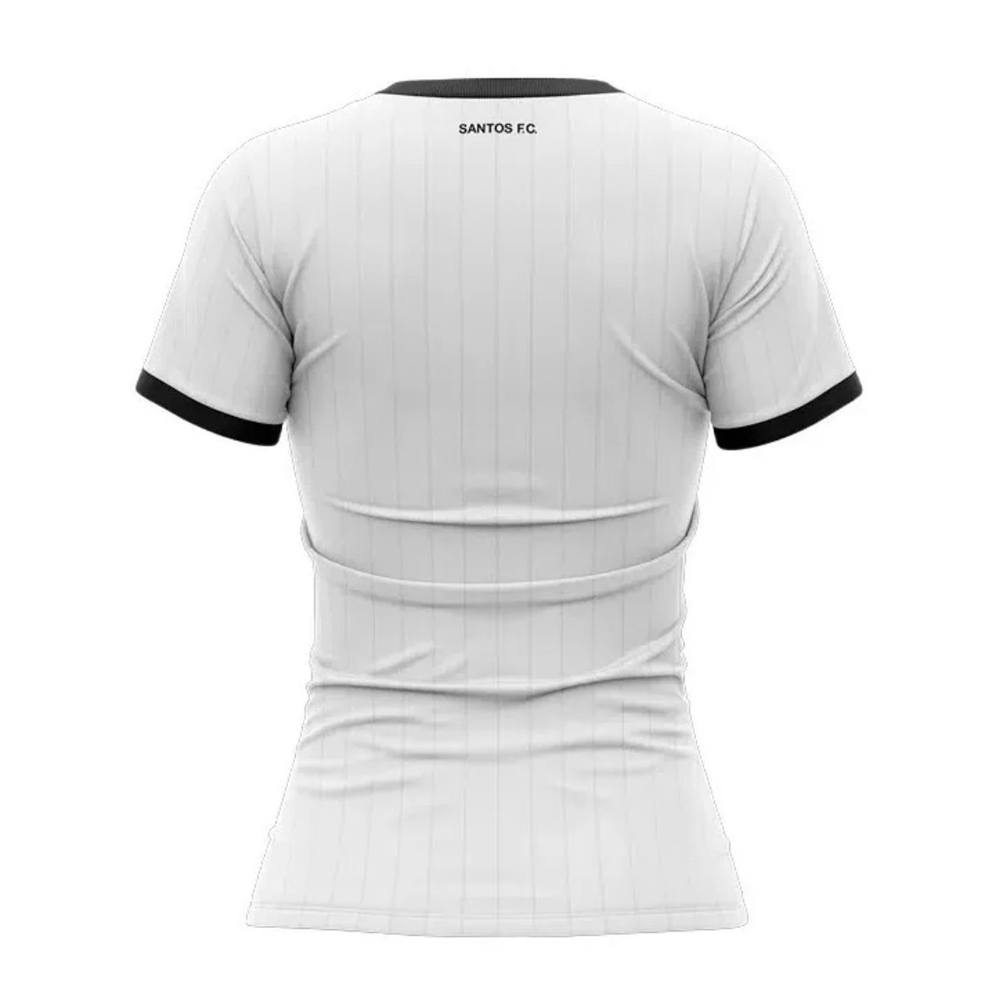 Camiseta Santos Braziline Stencil Licenciada Feminina