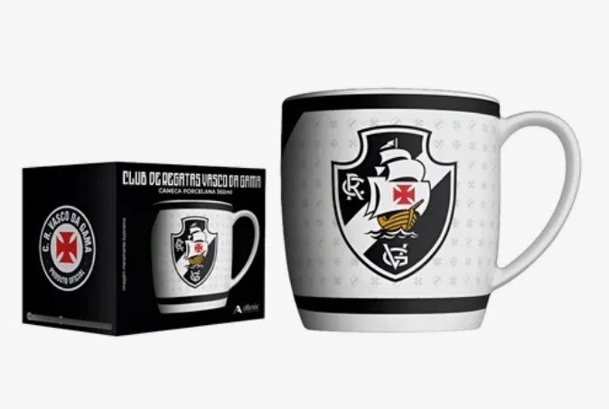 Caneca Porcelana Allmix 360 ml Times 44113