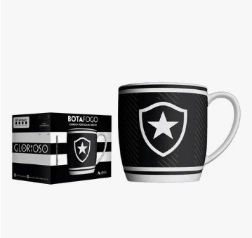 Caneca Porcelana Allmix 360 ml Times 44113