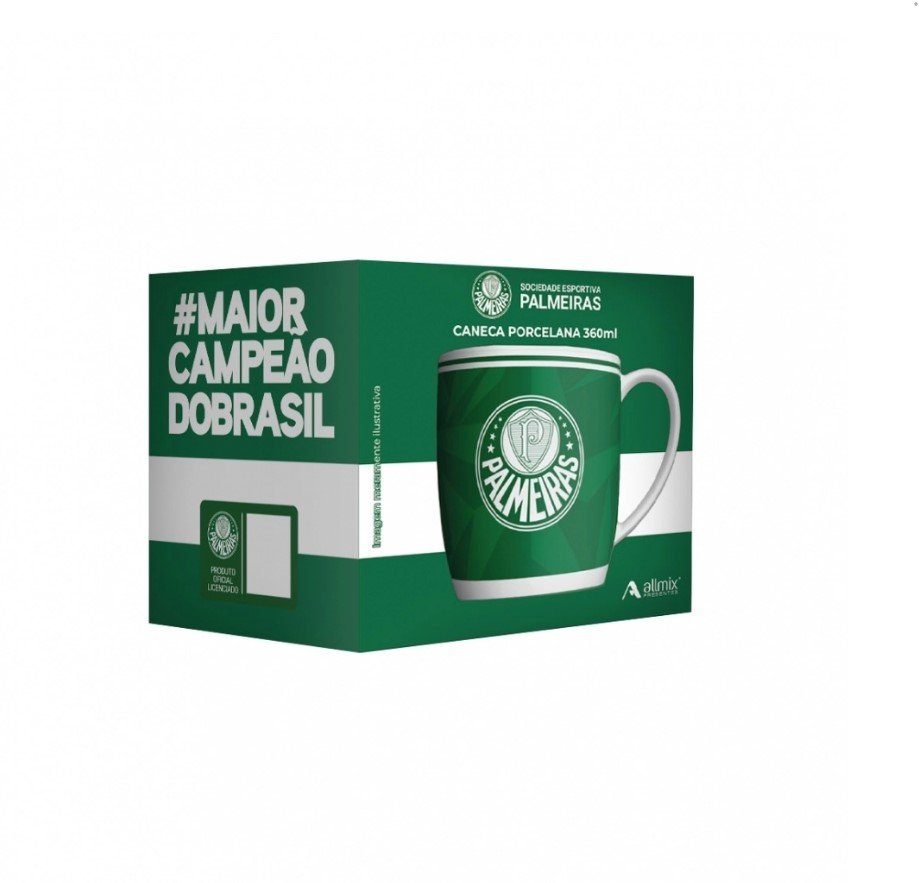 Caneca Porcelana Allmix 360 ml Times 44113