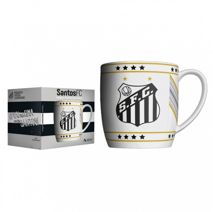 Caneca Porcelana Allmix 360 ml Times 44113