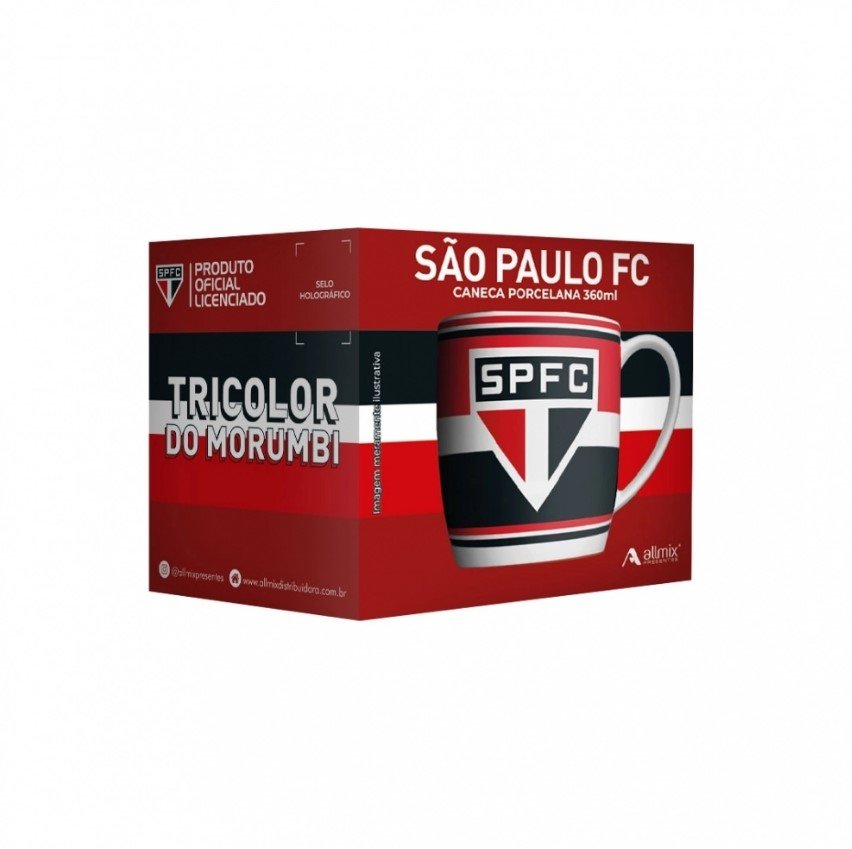 Caneca Porcelana Allmix 360 ml Times 44113