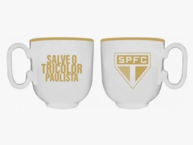 Caneca Porcelana Allmix 360 ml Times 44193