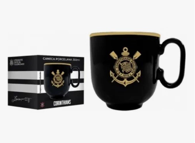 Caneca Porcelana Allmix 360 ml Times 44193