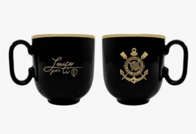 Caneca Porcelana Allmix 360 ml Times 44193