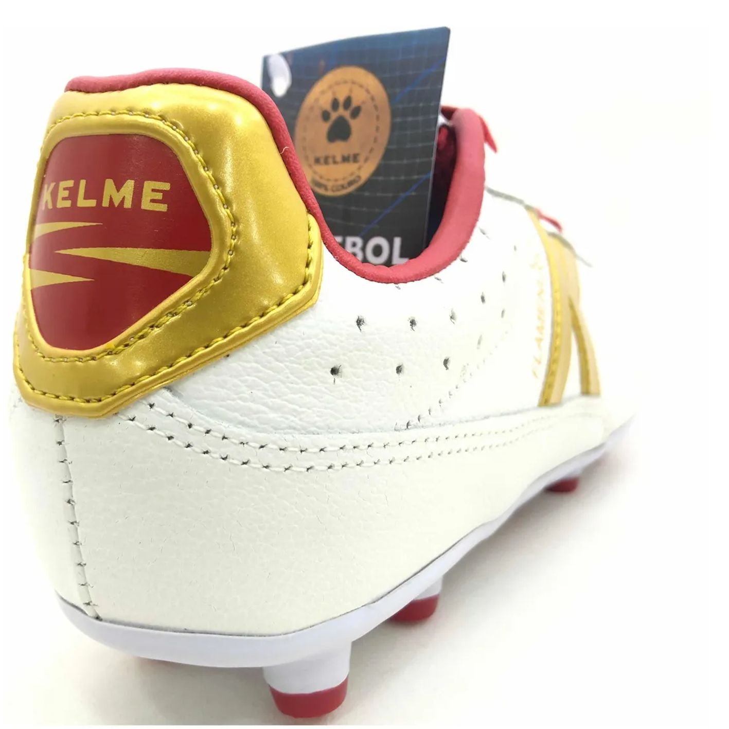 Chuteira Campo Kelme Flamenco Couro Kef4110001