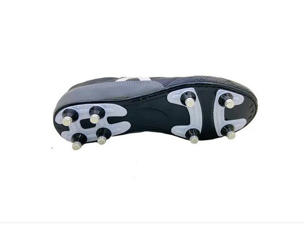 Chuteira Campo Trava De Rosca Kelme Flamenco Couro Kef411000