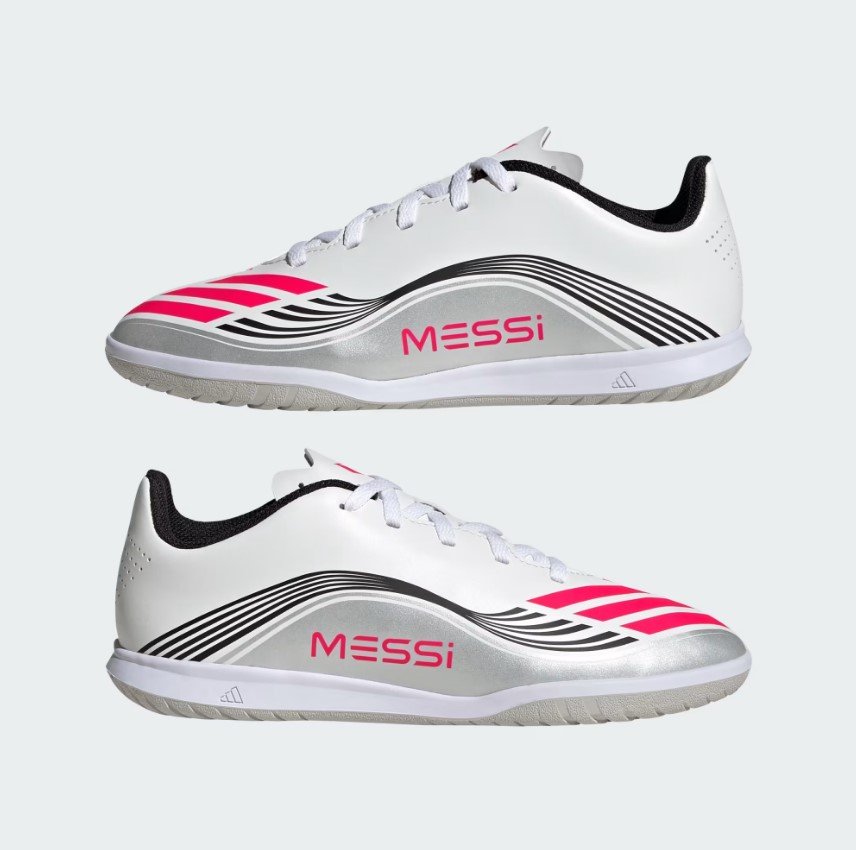 Chuteira Futsal Salão Adidas F50 MESSI Club IN JR JP7452