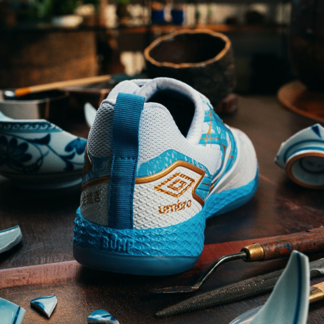 Chuteira Futsal Umbro Ada Master Class PRO BUMP KINTSUGI U03FB00485