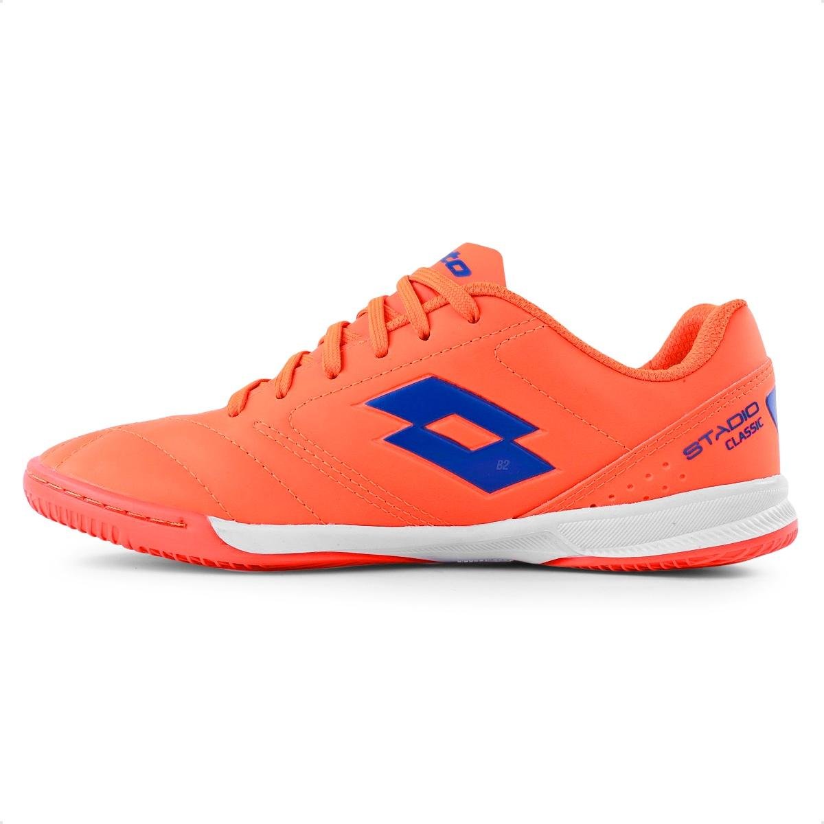 Chuteira Salão Futsal Lotto Stadio Classic Adulto 10602