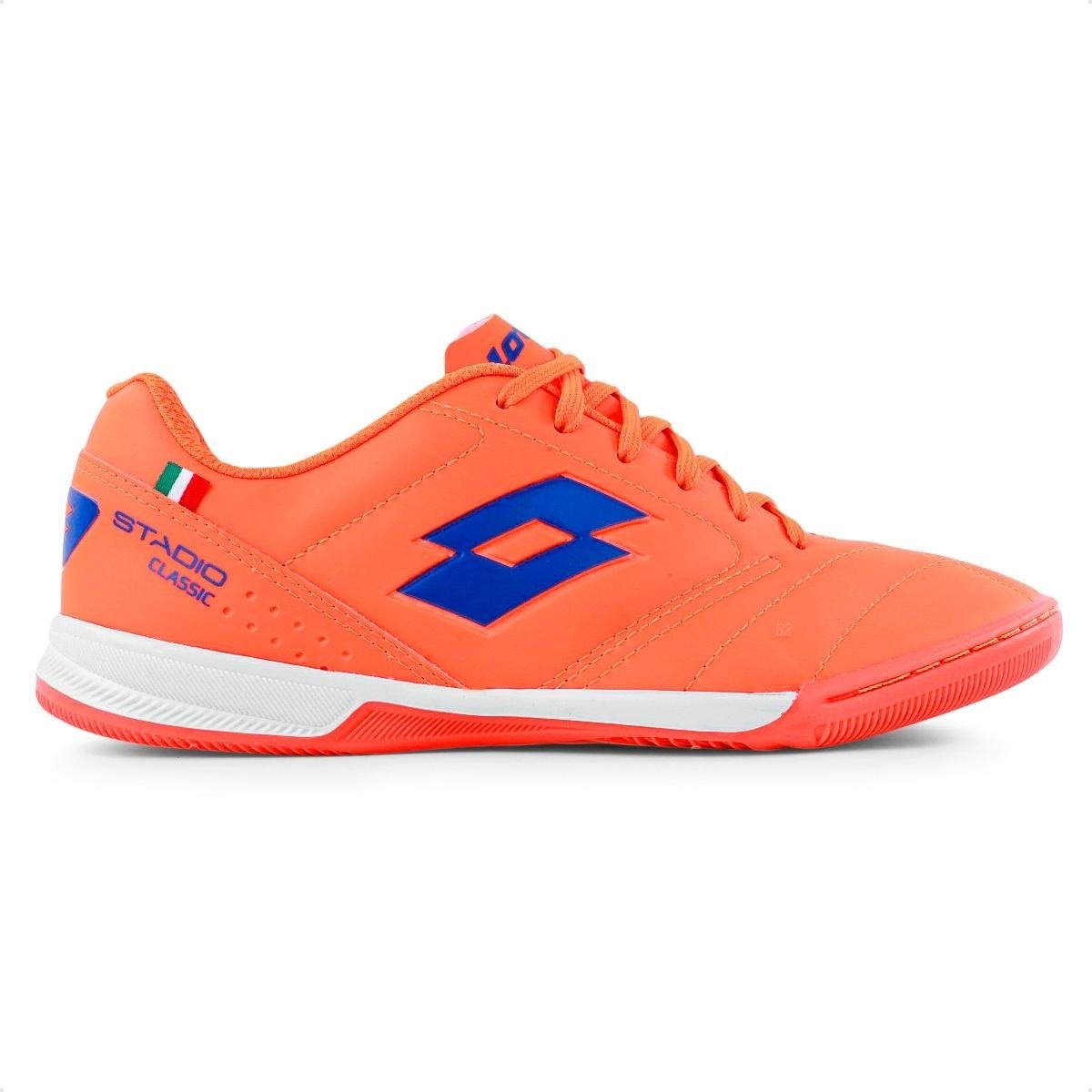 Chuteira Salão Futsal Lotto Stadio Classic Adulto 10602