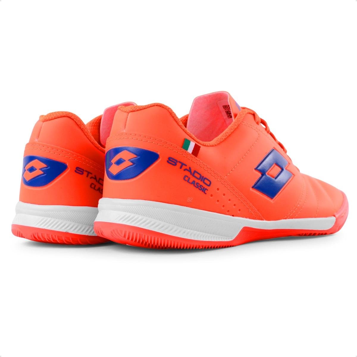 Chuteira Salão Futsal Lotto Stadio Classic Adulto 10602