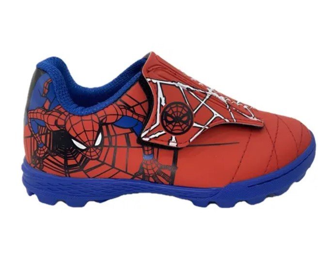 Chuteira Society Dray Marvel Homem Aranha 4113 14.10.403