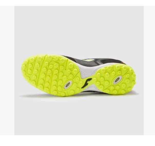 Chuteira Society Joma Top Flex Original Preto/limão