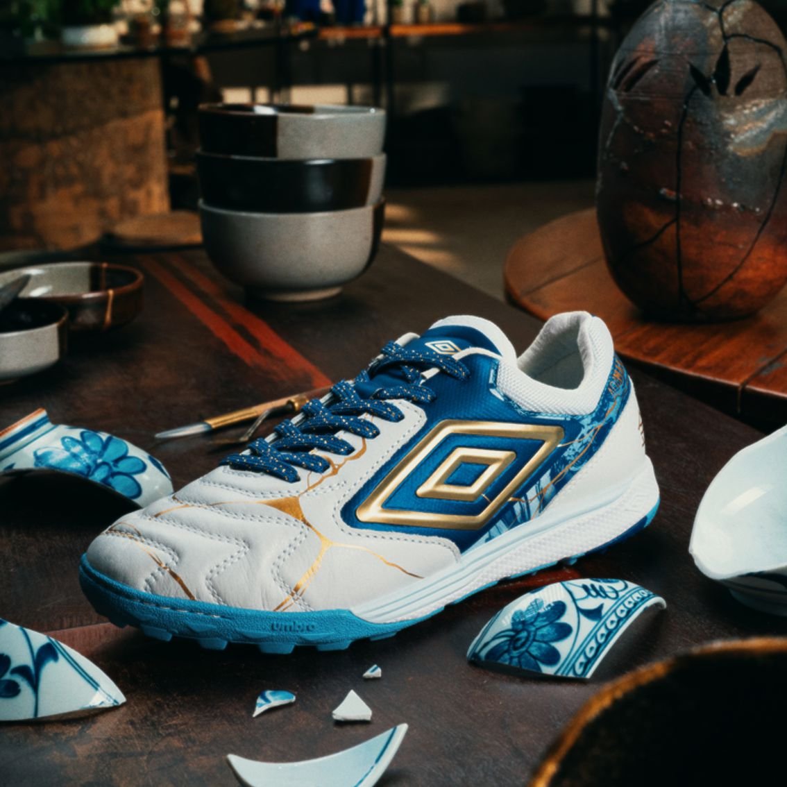 Chuteira Society Umbro Ada Master Class PRO BUMP KINTSUGI U03FB00487
