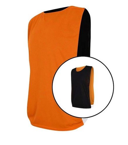 Colete Dupla Face Kit 10 Peças Treino Esportivo Adulto