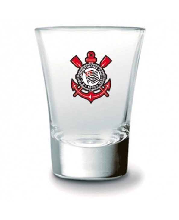 Copo Corinthians Shot 60ml Oficial Licenciado
