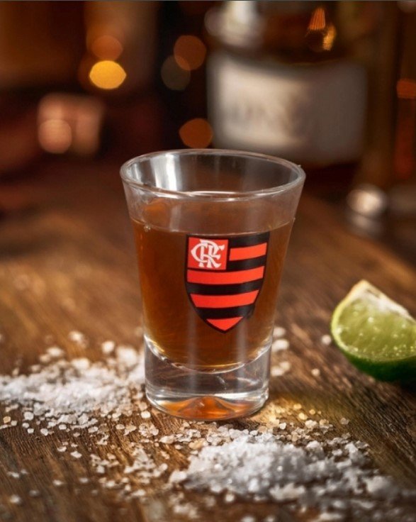 Copo Flamengo Shot 60ml Oficial Licenciado