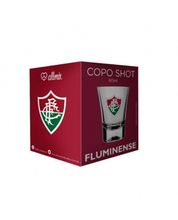 Copo Fluminense Shot 60ml Oficial Licenciado 2304035