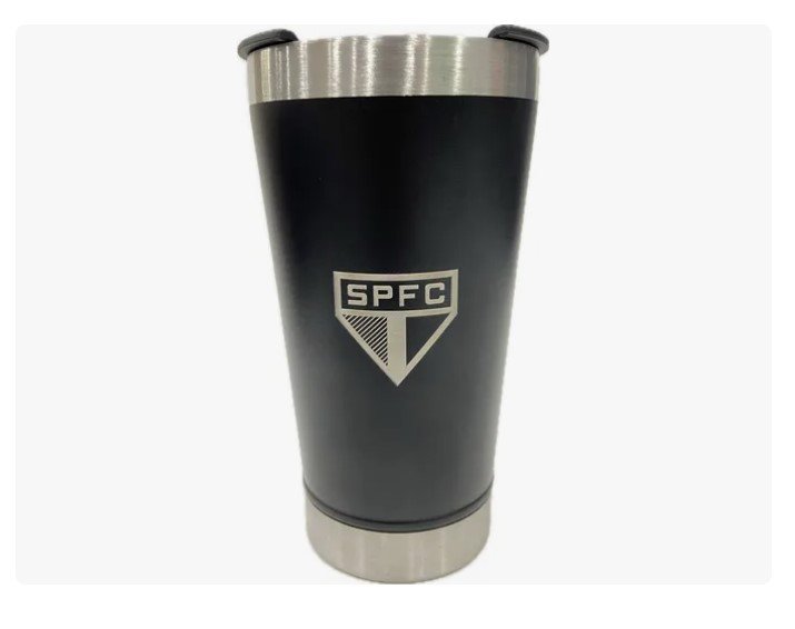 Copo térmico youbag com abridor 500ml Clubes