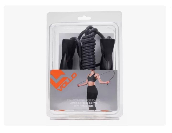 Corda de pular PVC C/rolamento Vollo VLS3118