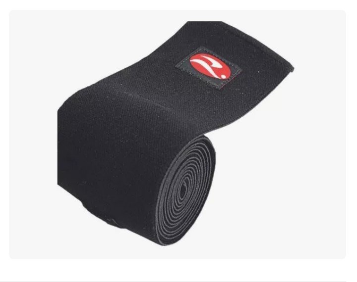 Faixa Atlética Elástica Super Compressiva Realtex ref. 0370