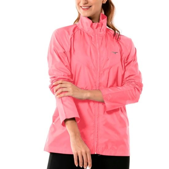 Jaqueta Mizuno Focus Quebra Vento Sacolinha Feminina 4146653