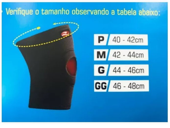 Joelheira Realtex Com Orifício E Reforço Ref. 0710