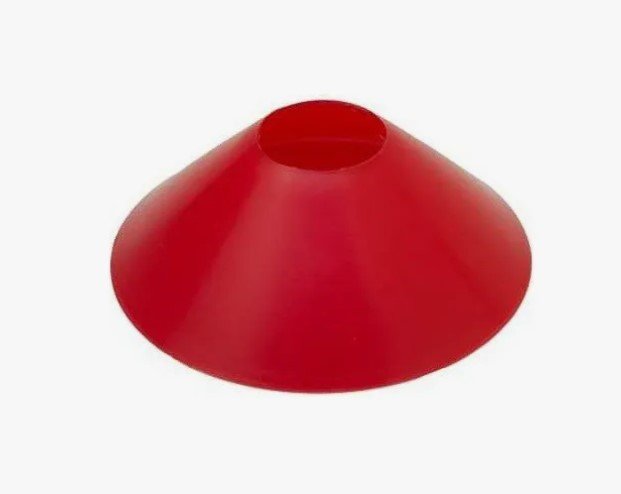 Kit 10 peças Disco Prato Plastico Marcação Ref.15