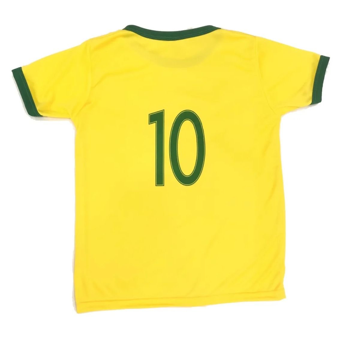 KIT Brasil Camisa+Calção+Meia Infantil Futebol TRB - Netshoes