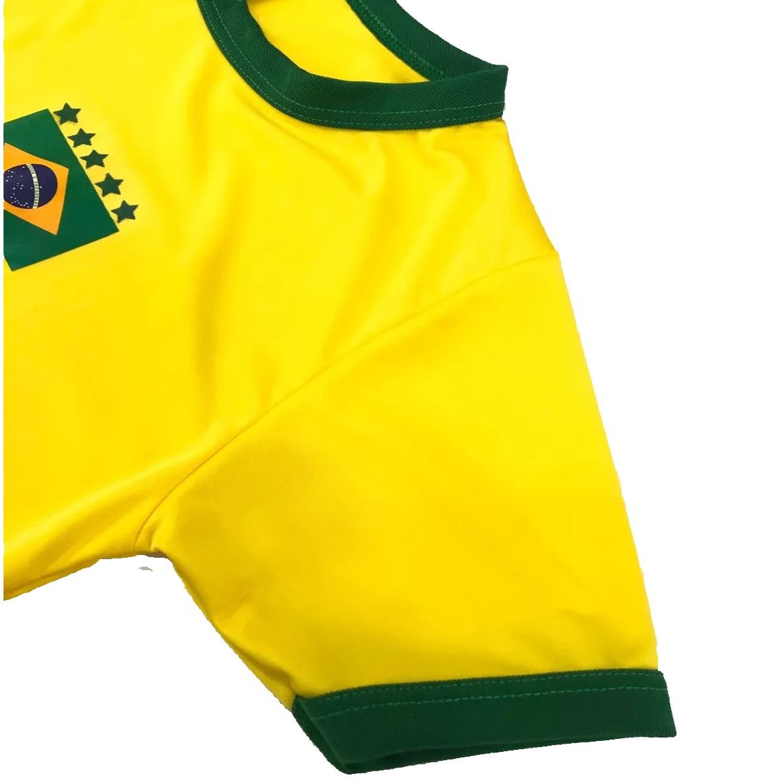 KIT Brasil Camisa+Calção+Meia Infantil Futebol TRB - Netshoes