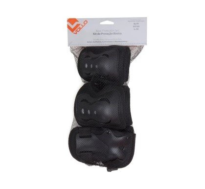 Kit de Proteção Skate Patins Vollo VKP001