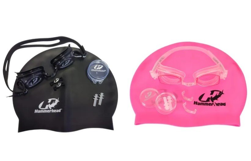 Kit Hammerhead F.Scherer Óculo+Touca+Protetor