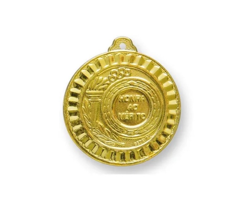 Kit Medalha 10 Peças 45mm Esportiva C/f-ouro/prata/bronze