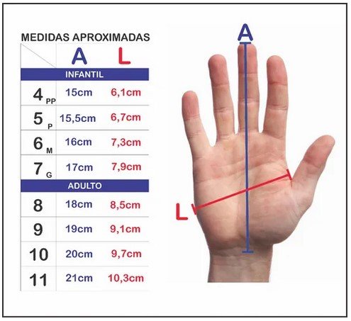 Luva Campo HO Soccer Cassio Kids V 051.5163BR