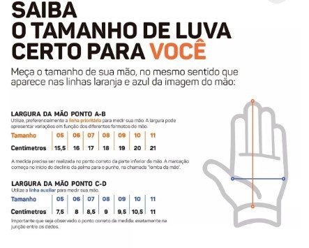 Luva Goleiro Poker Campo Traininig Focus 01050