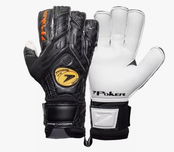 Luva Goleiro Poker Champion 7 Extended Profissional 01014