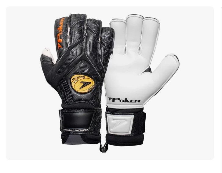 Luva Goleiro Poker Champion 7 Extended Profissional 01014