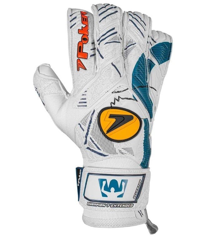 Luva Goleiro Poker Champion 7 Extended Profissional Weverton 01035