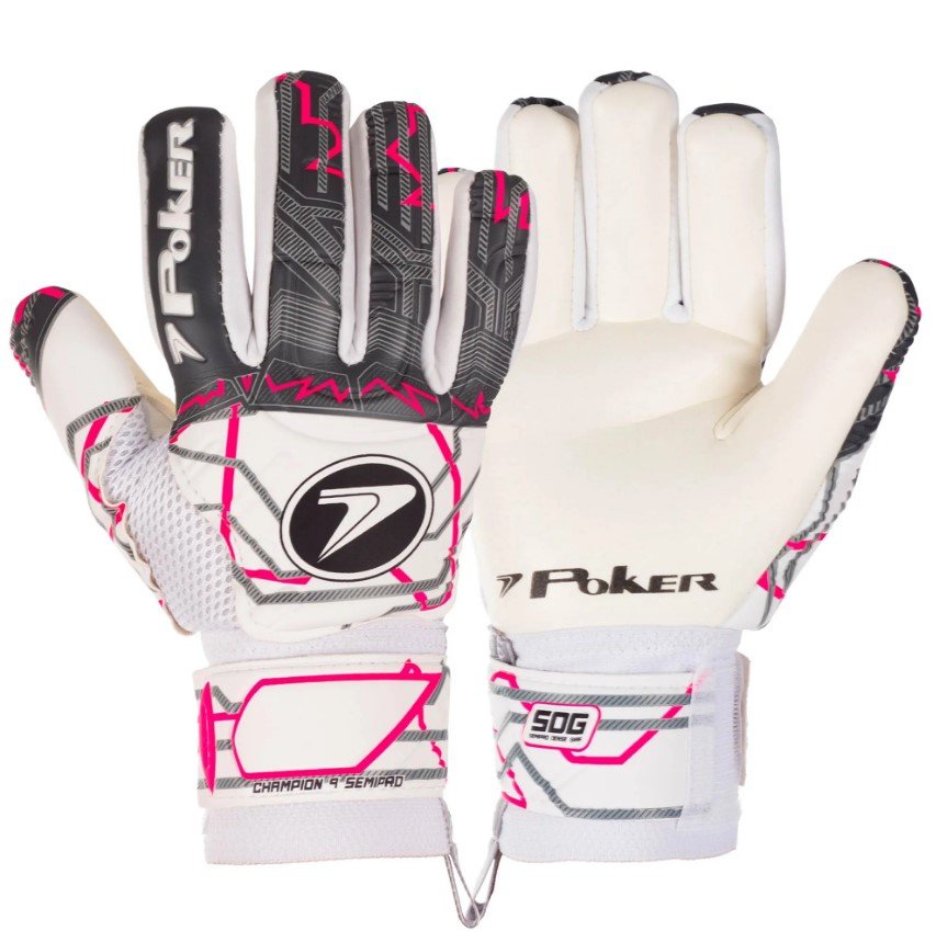 Luva Goleiro Poker Multiterreno Profissional Champion 01151