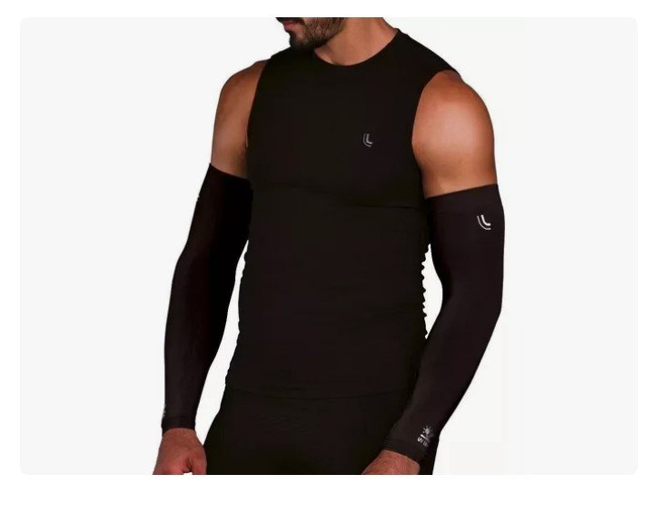 Manguito Manga Voley Braço Proteção Uv Lupo 15002