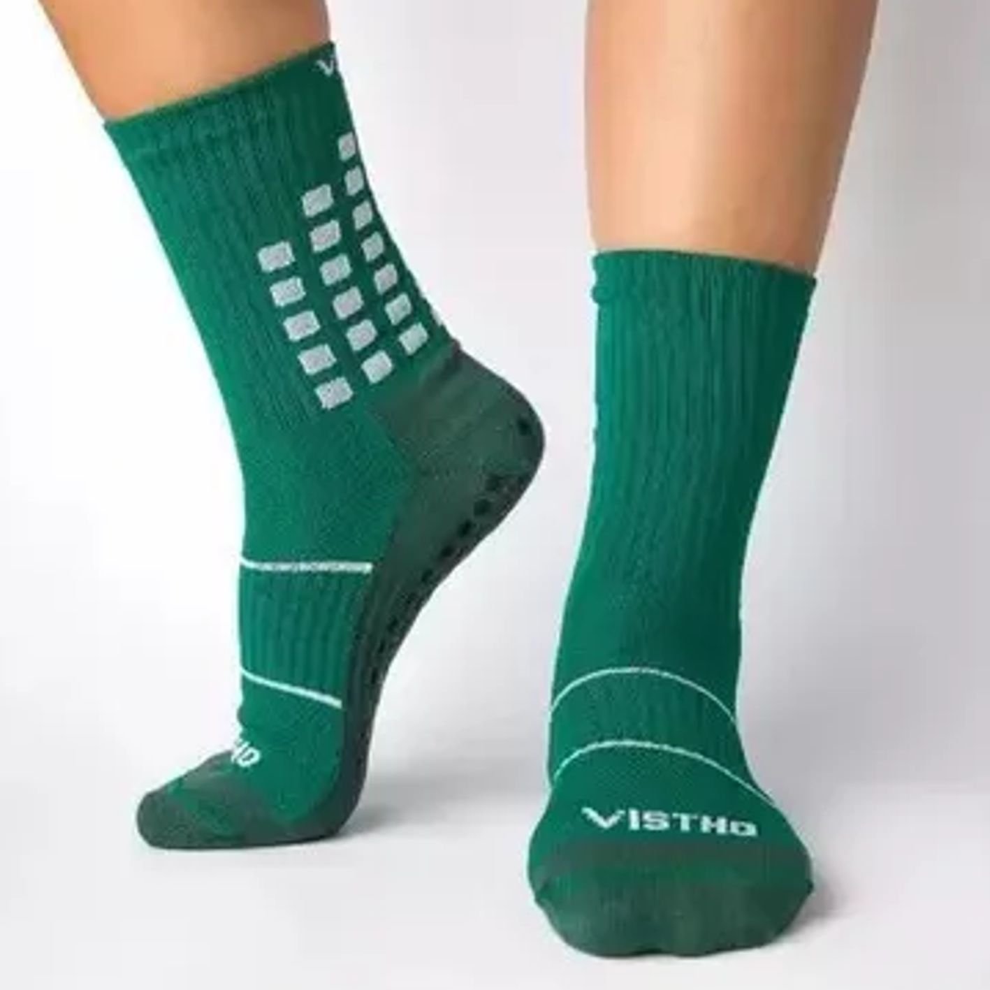 Meia antiderrapante 3/4 Vistho VS48F