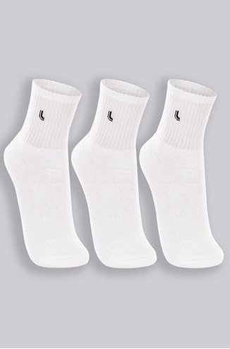 Meia Cano Medio Kit 3 Pares Sport Lupo 03248-089