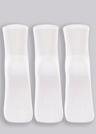 Meia Cano Medio Kit 3 Pares Sport Lupo 03248-089