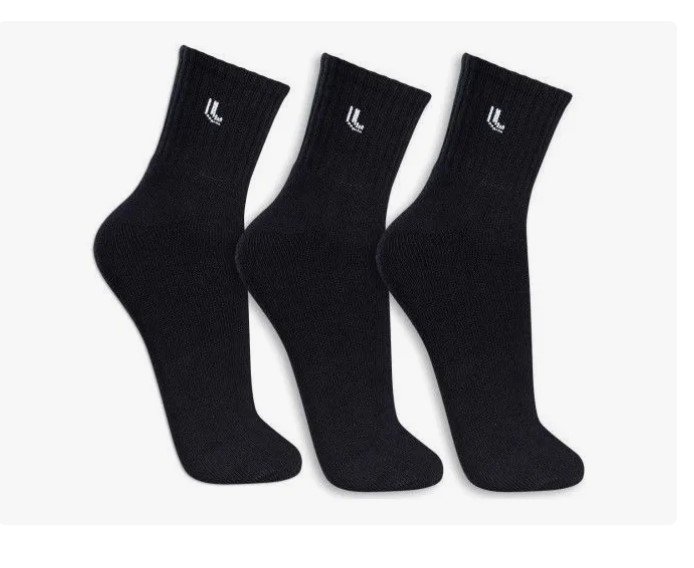 Meia Cano Medio Kit 3 Pares Sport Lupo 03248-089